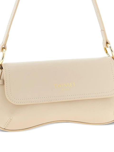 TWINSET leather shoulder bag - Neutrals