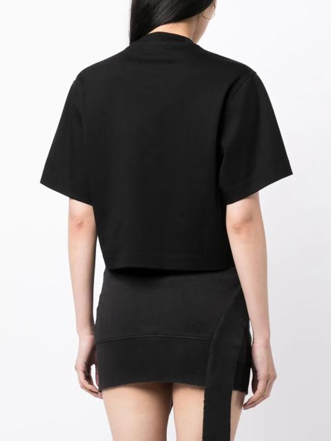 Off-White logo-print cotton T-shirt - Black