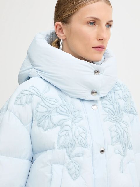 ERMANNO Firenze kurtka puchowa kolor niebieski zimowa 57TA004EX1AP - zdjęcie produktu nr 2