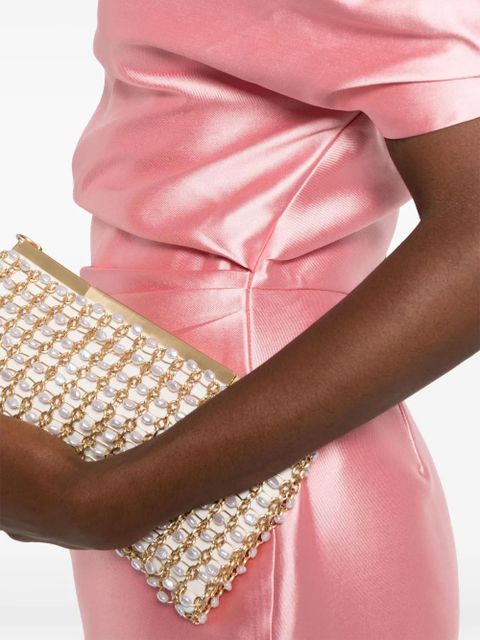 Solace London Ellison midi dress - Pink