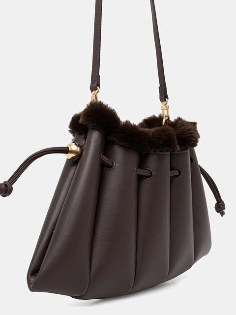 Themoire torebka kolor brązowy TMFW25DFEDF109