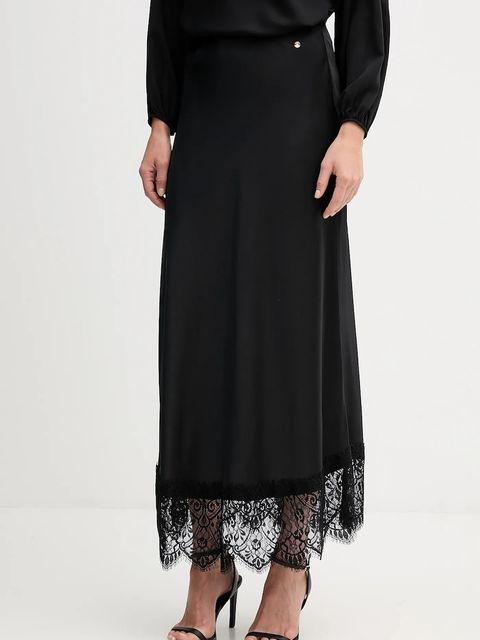 Pedro del Hierro spódnica kolor czarny midi rozkloszowana 7592146 - zdjęcie produktu nr 1