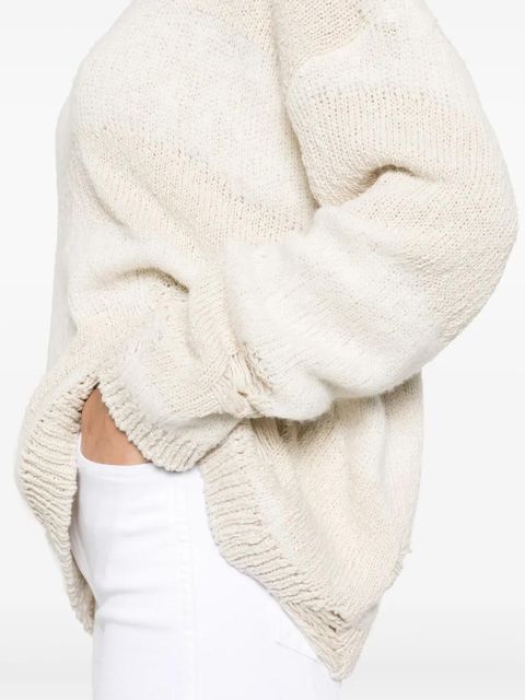 OUR LEGACY distressed sweater - Neutrals