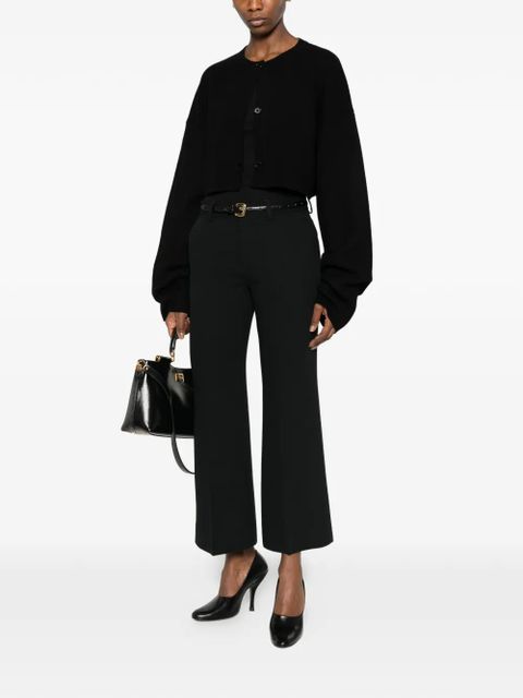 TOTEME kick flared trousers - Black - zdjęcie produktu nr 2