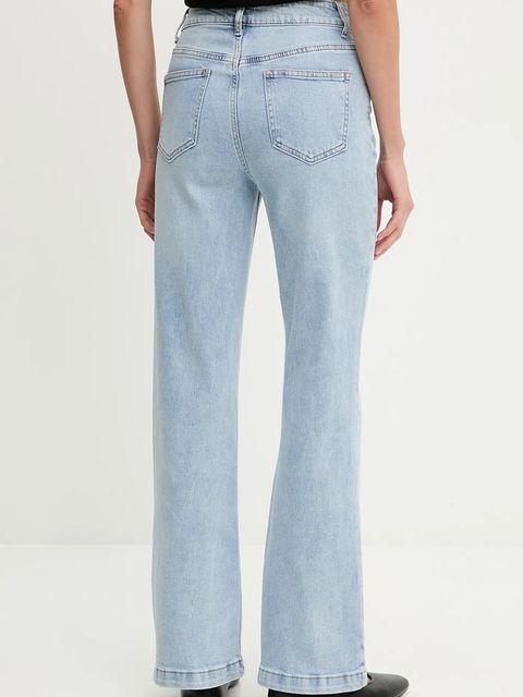 Answear.LAB jeansy damskie kolor niebieski