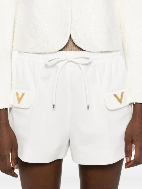 Valentino Garavani pocket-detail drawstring shorts - White