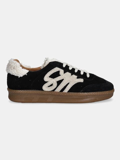 Steve Madden sneakersy zamszowe Emina damskie kolor czarny 11004897