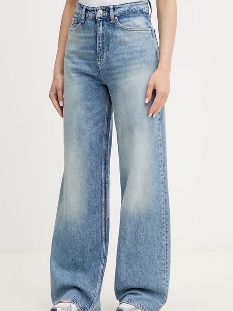 Tommy Jeans jeansy wide leg damskie - zdjęcie produktu nr 1
