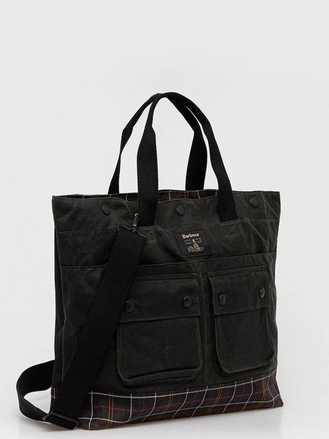 Barbour torba Field Wax kolor zielony UBA0750