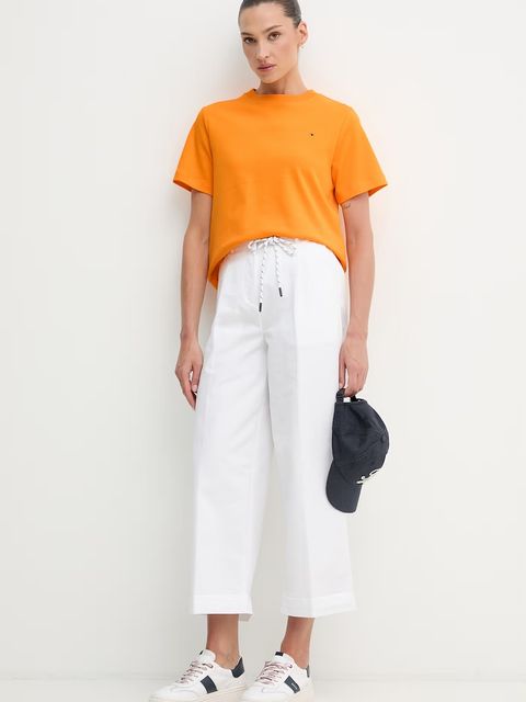 Tommy Hilfiger t-shirt damski bawełniany - zdjęcie produktu nr 1