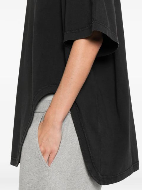 The Attico cotton T-shirt - Black