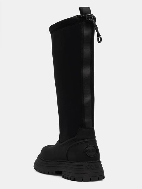 Buffalo kalosze Lennox Rain Hi damskie kolor czarny 1270138-BLK