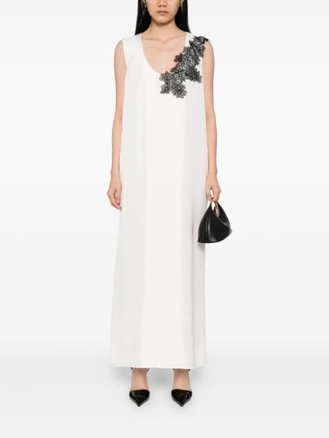 Róhe silk dress - White