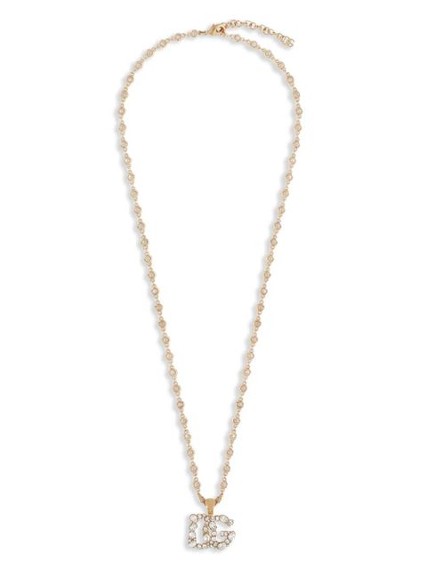 Dolce & Gabbana logo-pendant necklace - Gold - zdjęcie produktu nr 1