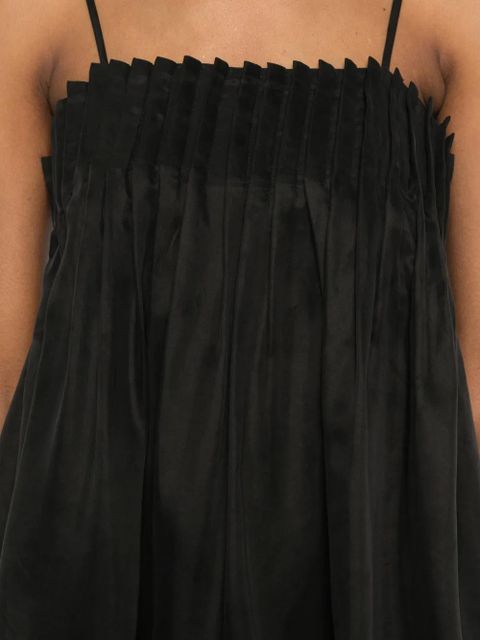Eleh pleated top - Black