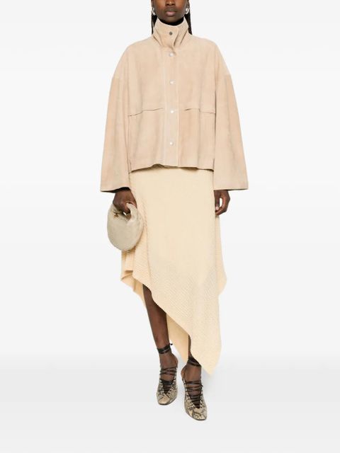 Nour Hammour suede jacket - Neutrals - zdjęcie produktu nr 2