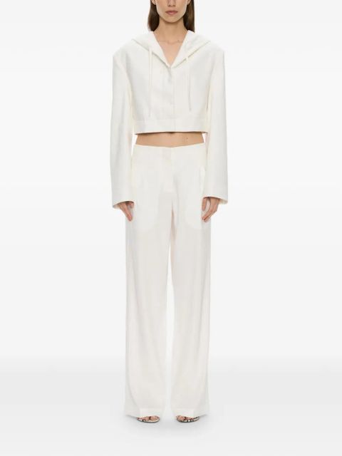 Christopher Esber Noa hooded jacket - White - zdjęcie produktu nr 2