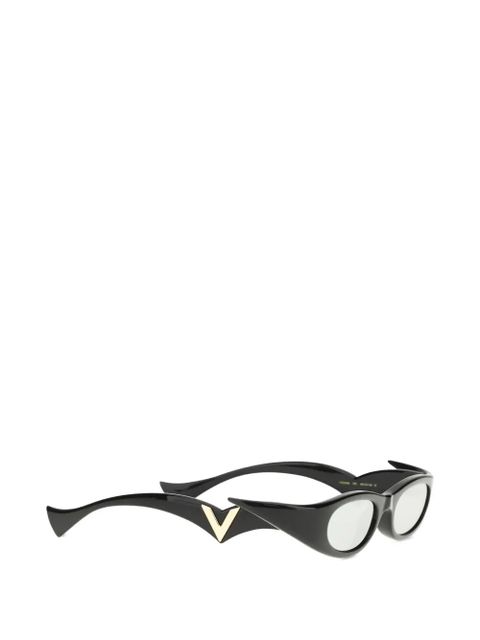 Valentino Garavani VLogo cat-eye frame sunglasses - Black - zdjęcie produktu nr 2