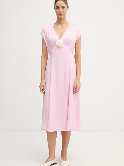 The Sleeper sukienka bieliźniana z wiskozy - zdjęcie produktu nr 1