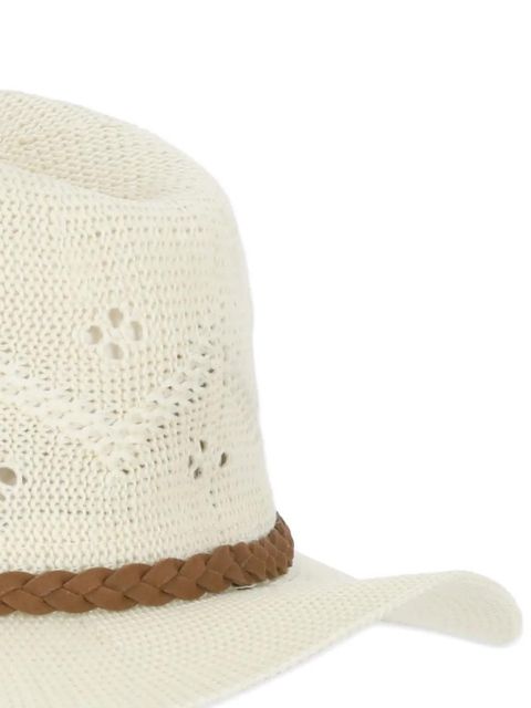 Barbour Flowerdale woven trilby hat - Neutrals