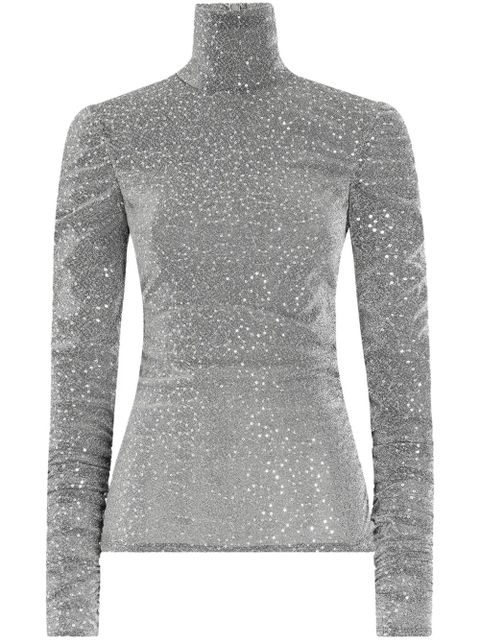 Dolce & Gabbana sequinned top - Silver - zdjęcie produktu nr 1