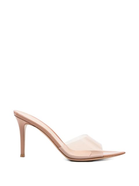 Gianvito Rossi Elle pointed-toe mules - Neutrals - zdjęcie produktu nr 1