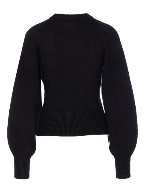 Guest In Residence raglan-sleeve cashmere sweater - Black
