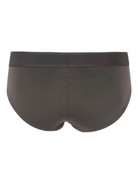 TOM FORD logo-waistband briefs - Green - zdjęcie produktu nr 2
