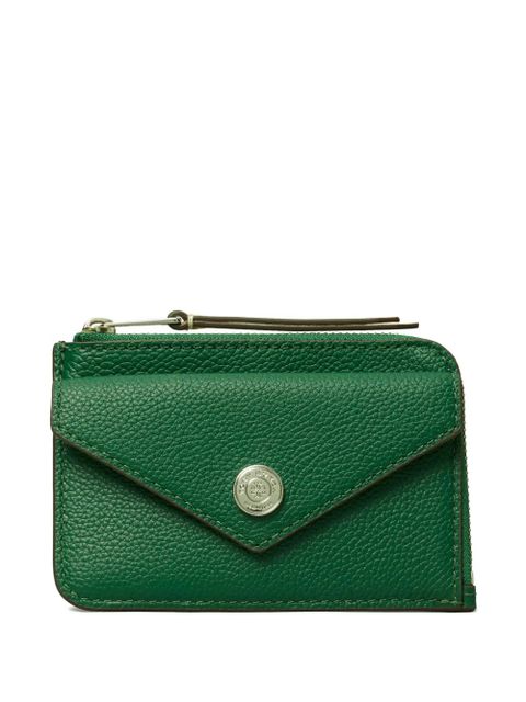 Tory Burch pebble envelope zip wallet - Green - zdjęcie produktu nr 1