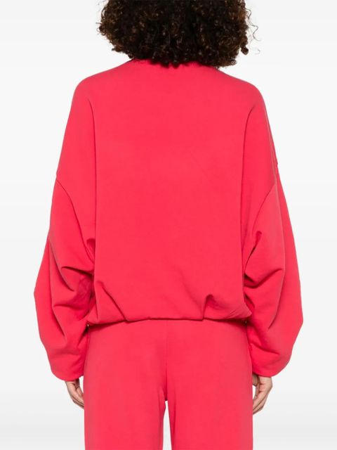 PINKO logo-print sweatshirt - Red