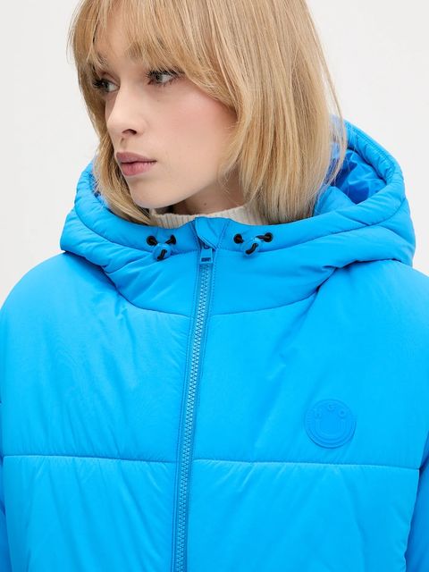 Hugo Blue kurtka kolor niebieski zimowa oversize 50547675