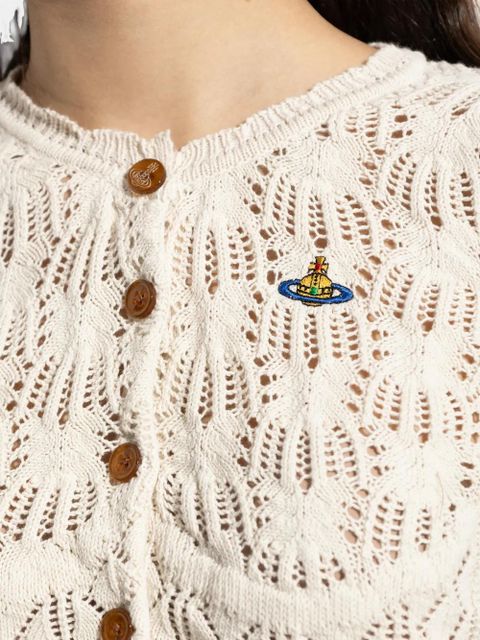 Vivienne Westwood Ella cardigan - White