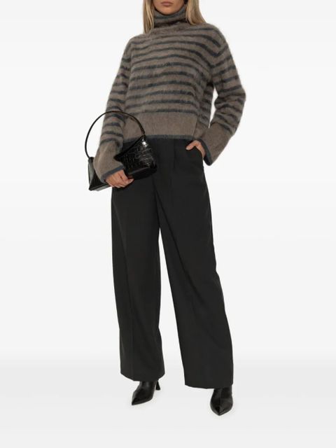 Jimmy Choo 70mm pearl-embellished pointed-toe boots - Black