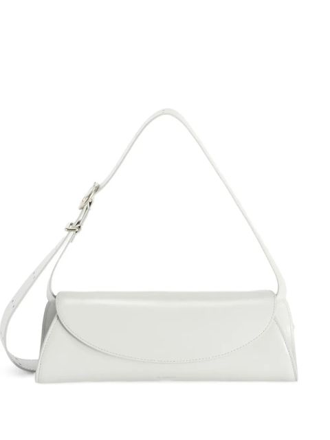 Jil Sander small Cannolo leather shoulder bag - Grey - zdjęcie produktu nr 1