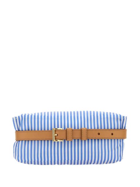 Prada striped belt bag - Blue - zdjęcie produktu nr 1