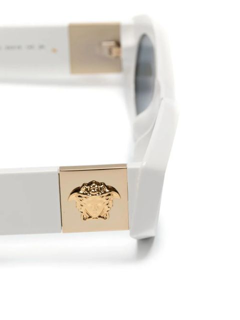 Versace Eyewear oval-frame sunglasses - White