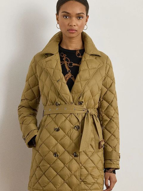 Lauren Ralph Lauren płaszcz kolor brązowy 297979514 - zdjęcie produktu nr 1