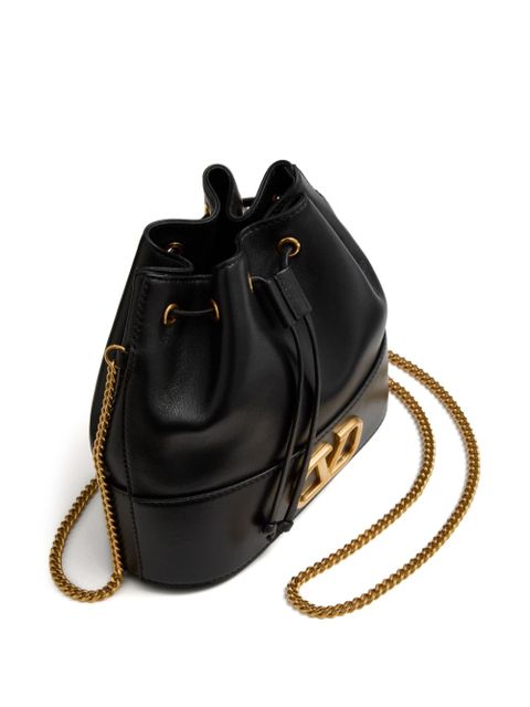 Valentino Garavani mini VLogo Signature bucket bag - Black