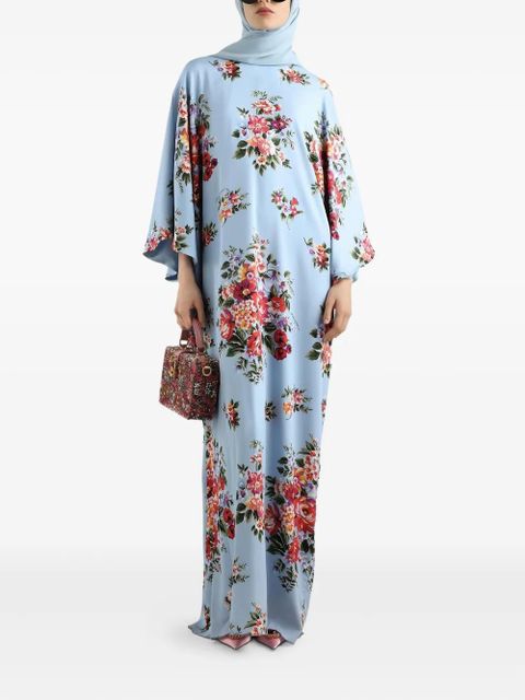 Dolce & Gabbana floral print dress - Blue - zdjęcie produktu nr 2