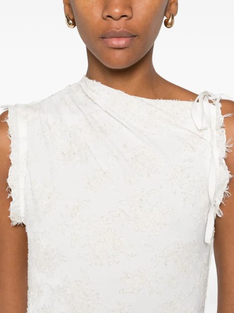 SIR. Blanca mini dress - Neutrals