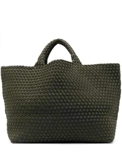 NAGHEDI large St. Barths tote bag - Green - zdjęcie produktu nr 1