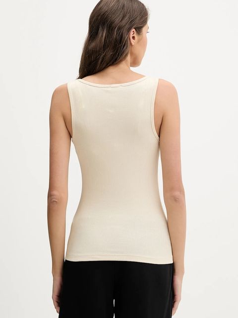 Guess Jeans top kolor beżowy W6RP20 KA0H1