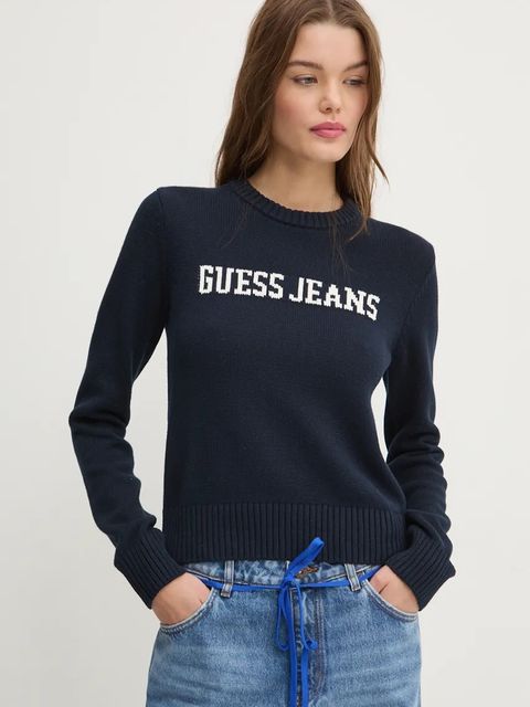 Guess Jeans sweter bawełniany