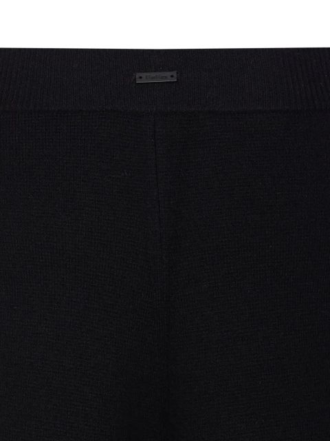 Max Mara knitted wide-leg trousers - Black