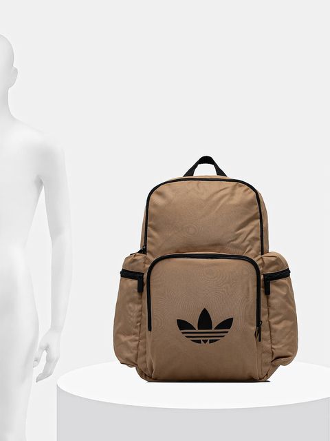 adidas Originals plecak Adicolor kolor brązowy duży gładki JX0238