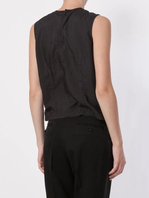 Comme Des Garçons round neck tank top - Black