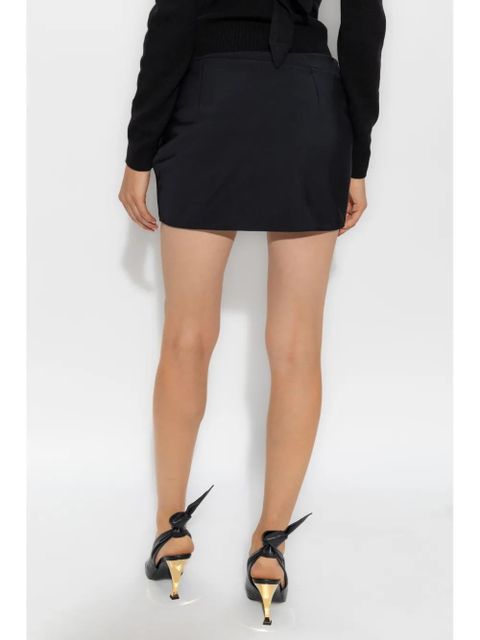Givenchy draped mini skirt - Black