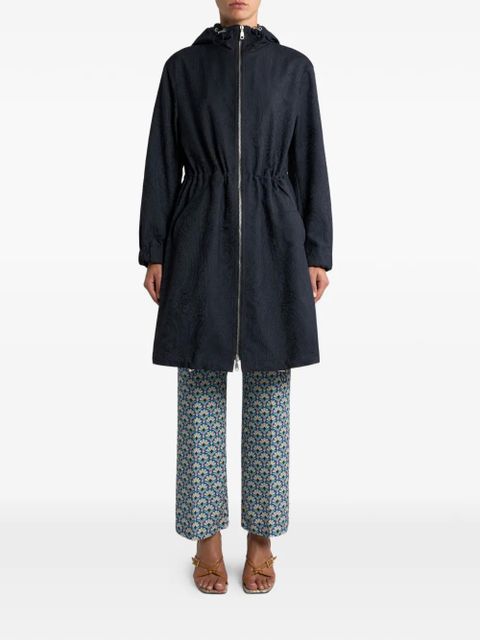 ETRO zip-up parka coat - Blue - zdjęcie produktu nr 2