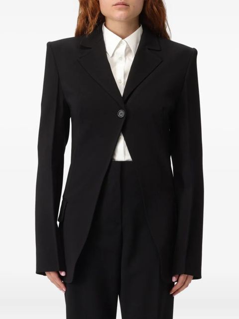 Sportmax Abilitata single-breasted blazer - Black - zdjęcie produktu nr 1