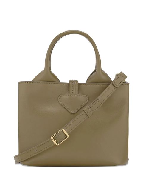 Longchamp Le Roseau XS clasp mini bag - Green - zdjęcie produktu nr 2